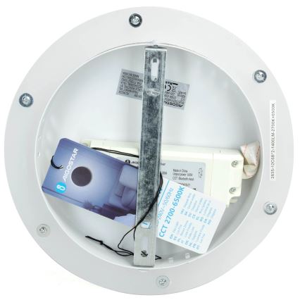 Aigostar - LED Fali Dimmeres Lámpa MESH Smart LED/12W/230V 2700-6500K fehér