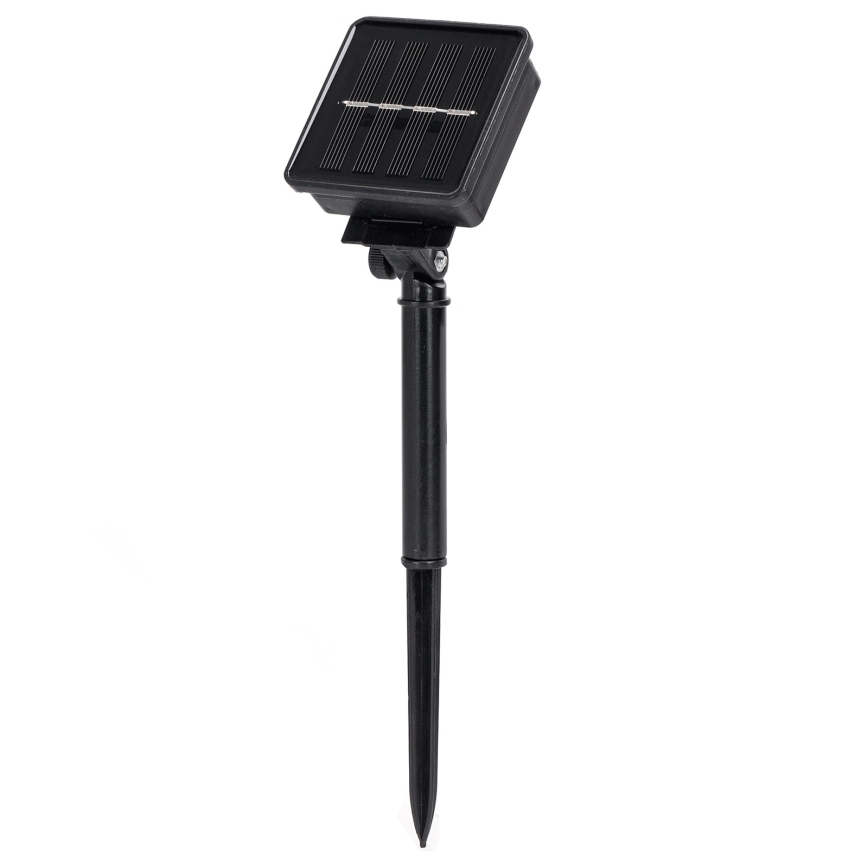 Aigostar - LED napelemes fényfüzér 200xLED/8 üzemmód 22 m IP65 meleg fehér 800 mAh
