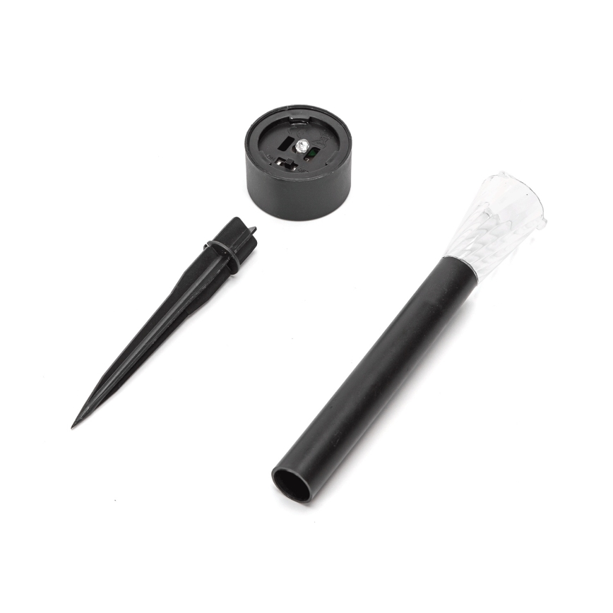 Aigostar - Napelemes LED lámpa LED/2V IP44 40 mAh fekete