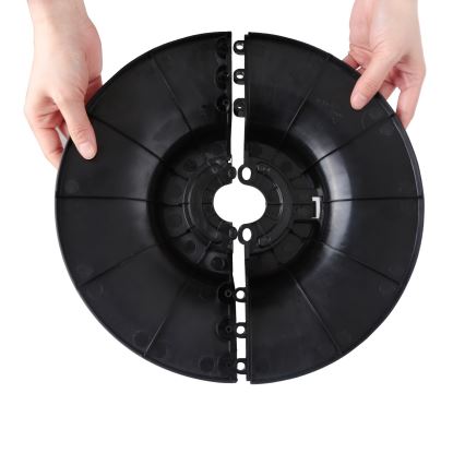 Aigostar - Oszlop ventilátor 45W/230V fekete/fehér + távirányító