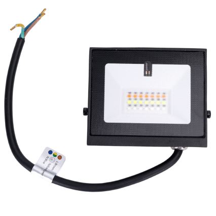 Aigostar - LED RGB reflektor LED/20W/230V IP65 + távirányító