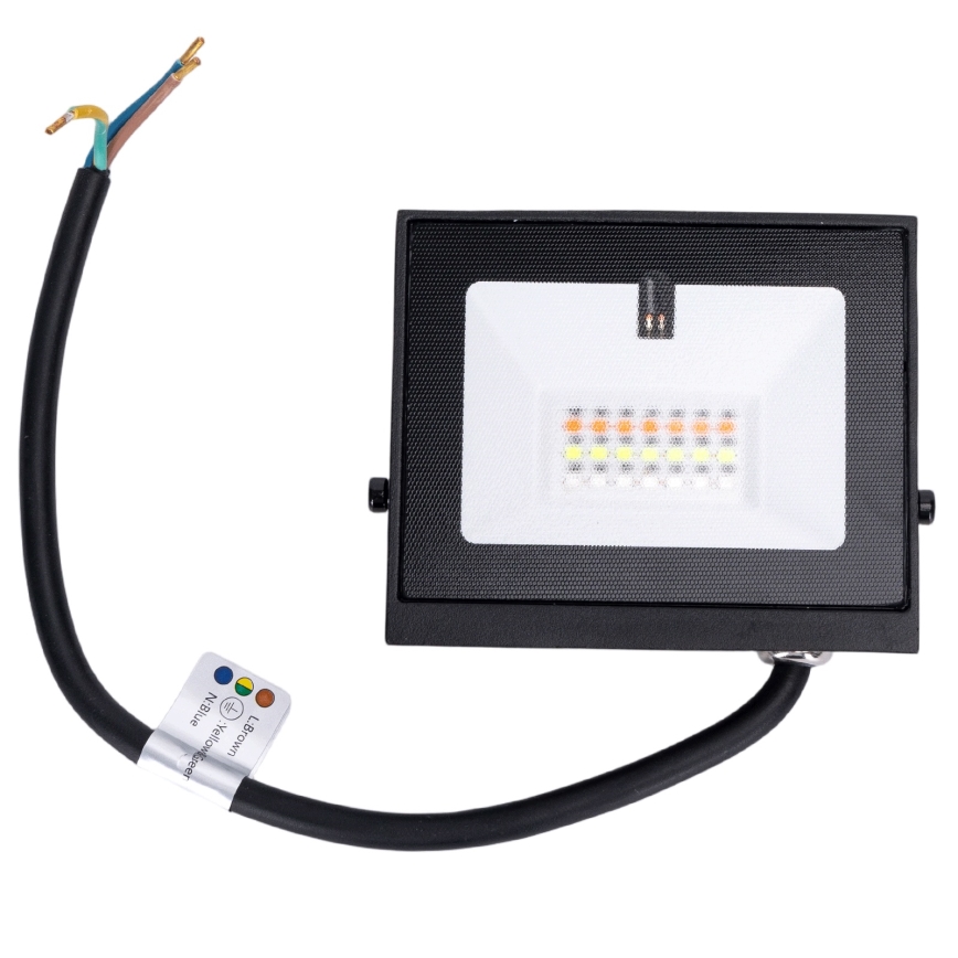 Aigostar - LED RGB reflektor LED/20W/230V IP65 + távirányító