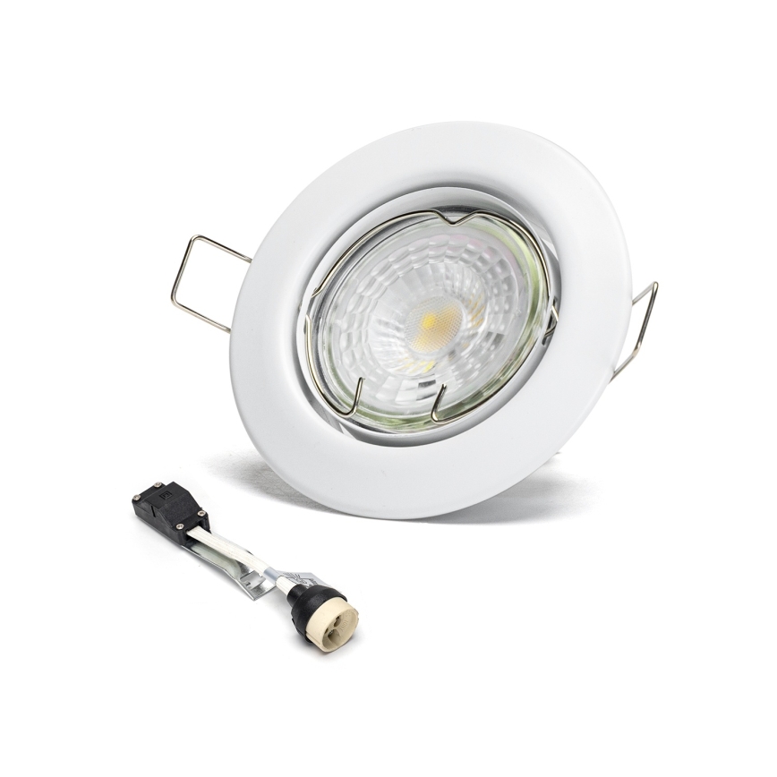 Aigostar - SZETT 3x beépíthető LED lámpatest 1xGU10/4,5W/230V 4000K fehér