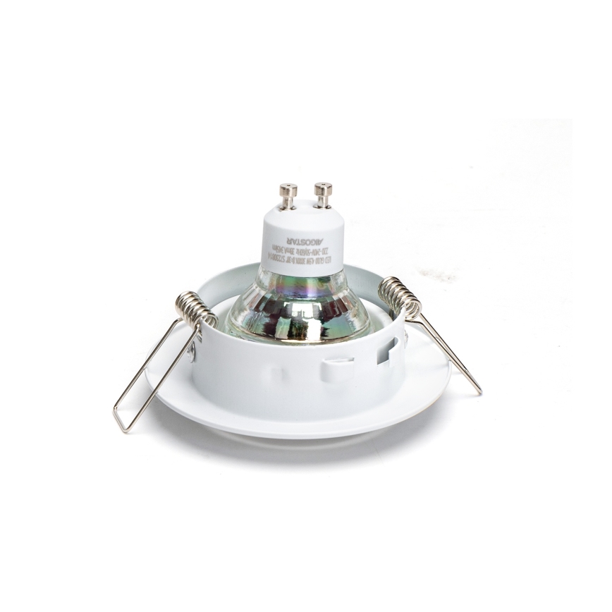 Aigostar - SZETT 3x LED beépíthető lámpatest 1x GU10/4,5W/230V 3000K fehér