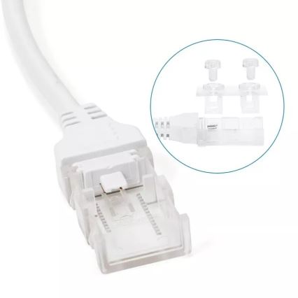 Aigostar - Tápegység 8 mm-es LED szalagokhoz, 600W/230V, fehér