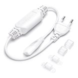 Aigostar - Tápegység LED szalagokhoz 8 mm 400W/230V fehér