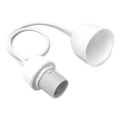 Aigostar - Tápkábel 1xE27/60W/250V fehér
