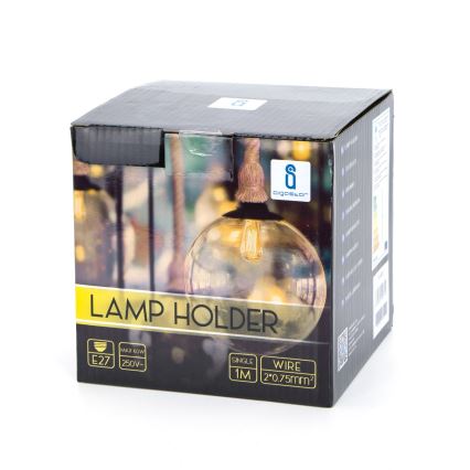 Aigostar - Töltőkábel 1xE27/60W/230V