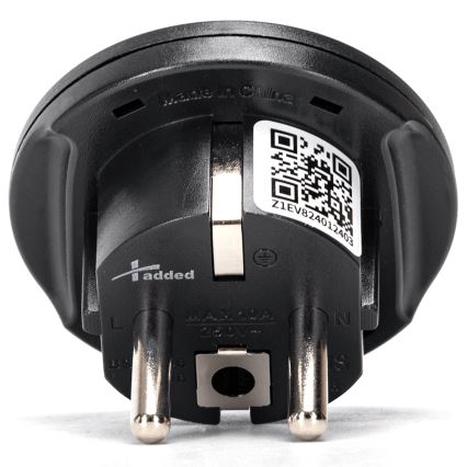 Aigostar - Utazó adapter EU-hez, fekete