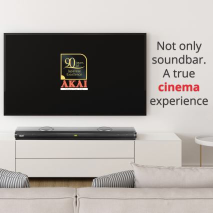 AKAI ASB-29 - Soundbar aktív mélynyomóval 120W/230V + távirányító