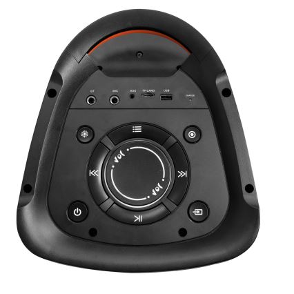 AKAI PARTY BOX 810 - Vezeték nélküli hangszóró 65 W/230 V, 5000 mAh akkumulátor, távirányítóval