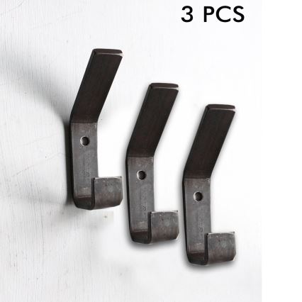 Akasztó 11x4 cm fekete