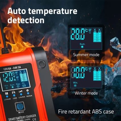 Akkumulátortöltő 110 W/230 V