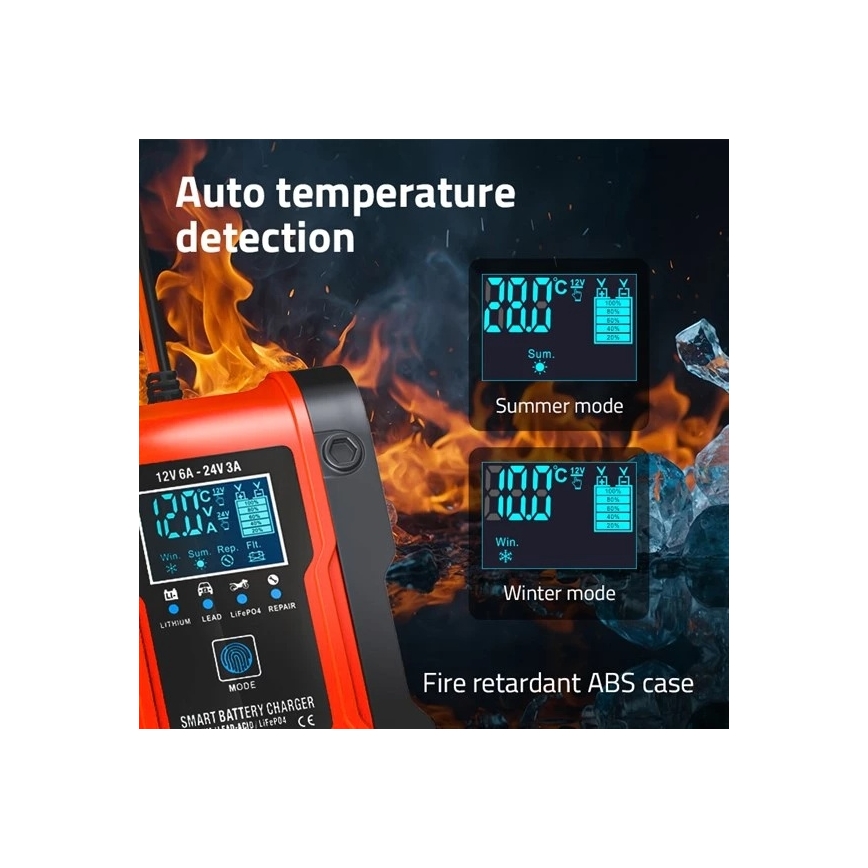 Akkumulátortöltő 110 W/230 V