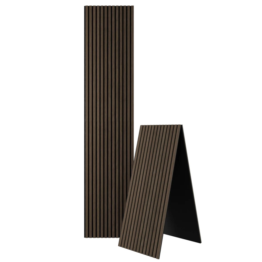 Akusztikus falpanel VASALUND 240x52 cm dió