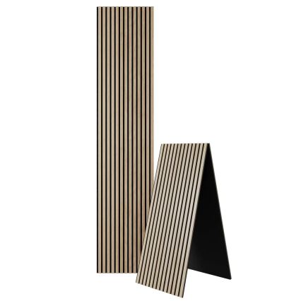 Akusztikus falpanel VASALUND 240x52 cm tölgy