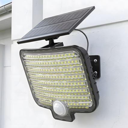 ALEX napelemes LED-reflektor mozgásérzékelővel, 5,5 W, 3,7 V, 1200 mAh, IP44