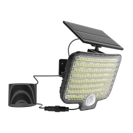 ALEX napelemes LED-reflektor mozgásérzékelővel, 5,5 W, 3,7 V, 1200 mAh, IP44