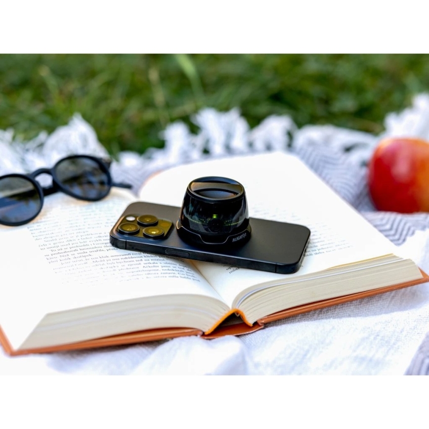 Aligator ABSMB01 - Mágneses hangszóró a MagSafe Mini Beat 400 mAh-hez, fekete