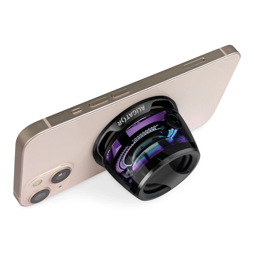 Aligator ABSMB01 - Mágneses hangszóró a MagSafe Mini Beat 400 mAh-hez, fekete