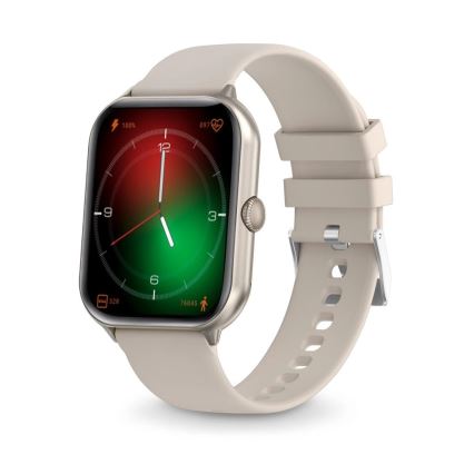 Aligator AW10SR - Okosóra Watch GO 220 mAh IP67 krémszínű