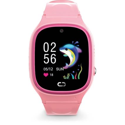 Aligator AW11PK - Watch Junior 2 okosóra, 450 mAh, IP67, Wi‑Fi, rózsaszín