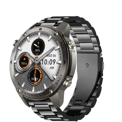 Aligator AW12BK - okosóra Watch GPS 500 mAh IP69K fekete
