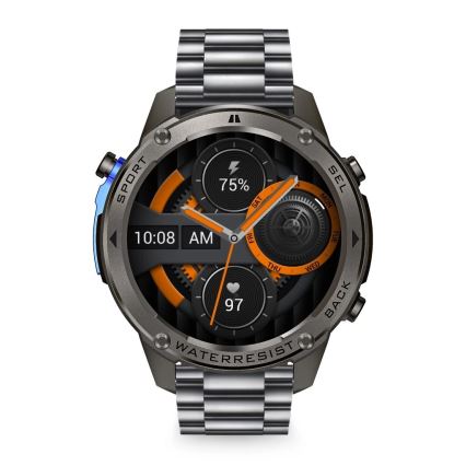 Aligator AW12BK - okosóra Watch GPS 500 mAh IP69K fekete