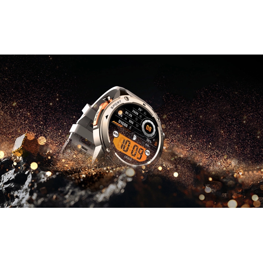 Aligator AW12SR - Okosóra, GPS, 500 mAh, IP69K, ezüstszínű