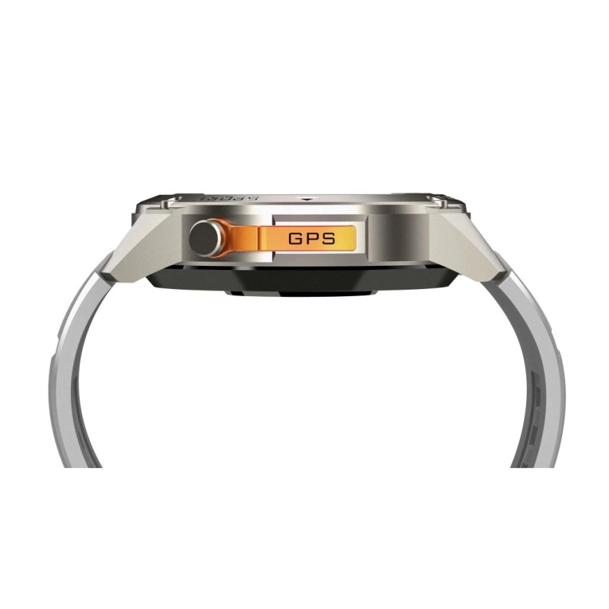 Aligator AW12SR - Okosóra, GPS, 500 mAh, IP69K, ezüstszínű