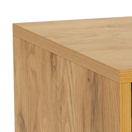 ALIN éjjeliszekrény, 46x40 cm, világosbarna