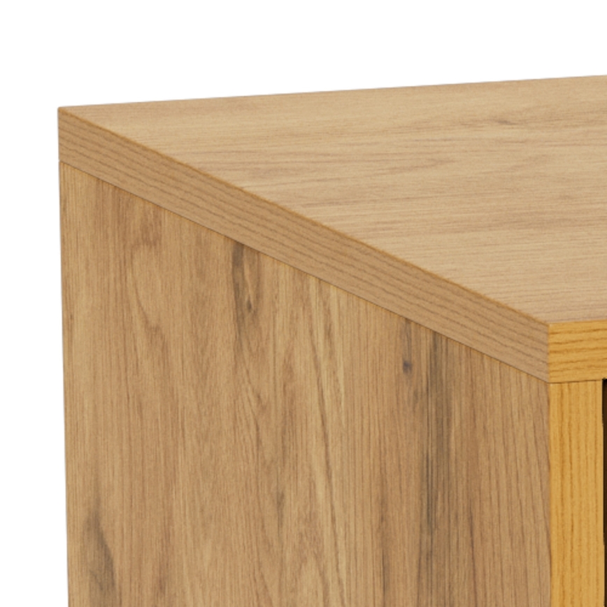 ALIN éjjeliszekrény, 46x40 cm, világosbarna