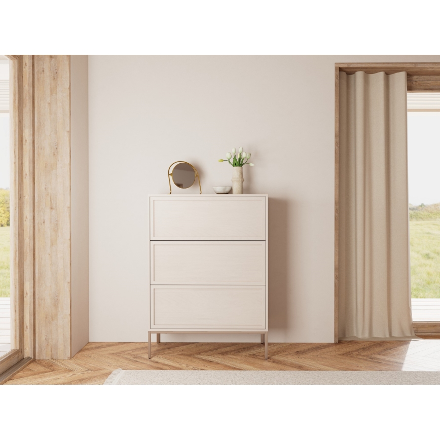 ALIN komód 80x40 cm taupe