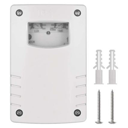 Alkonykapcsoló 1800W/230V IP65 fehér
