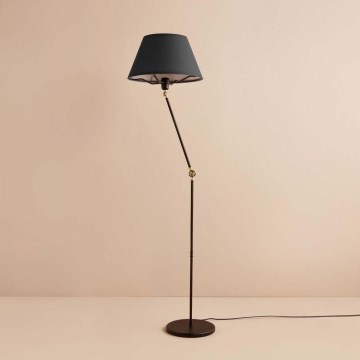 Állítható állólámpa AYD 1xE27/40W/230V fekete
