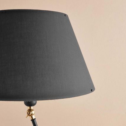 Állítható állólámpa AYD 1xE27/40W/230V fekete