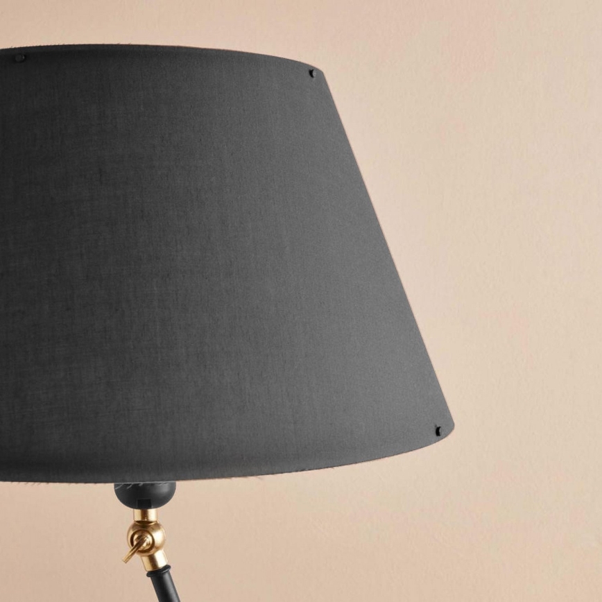 Állítható állólámpa AYD 1xE27/40W/230V fekete