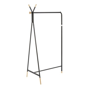 Álló fogas 165x91 cm CHENE fekete/bézs