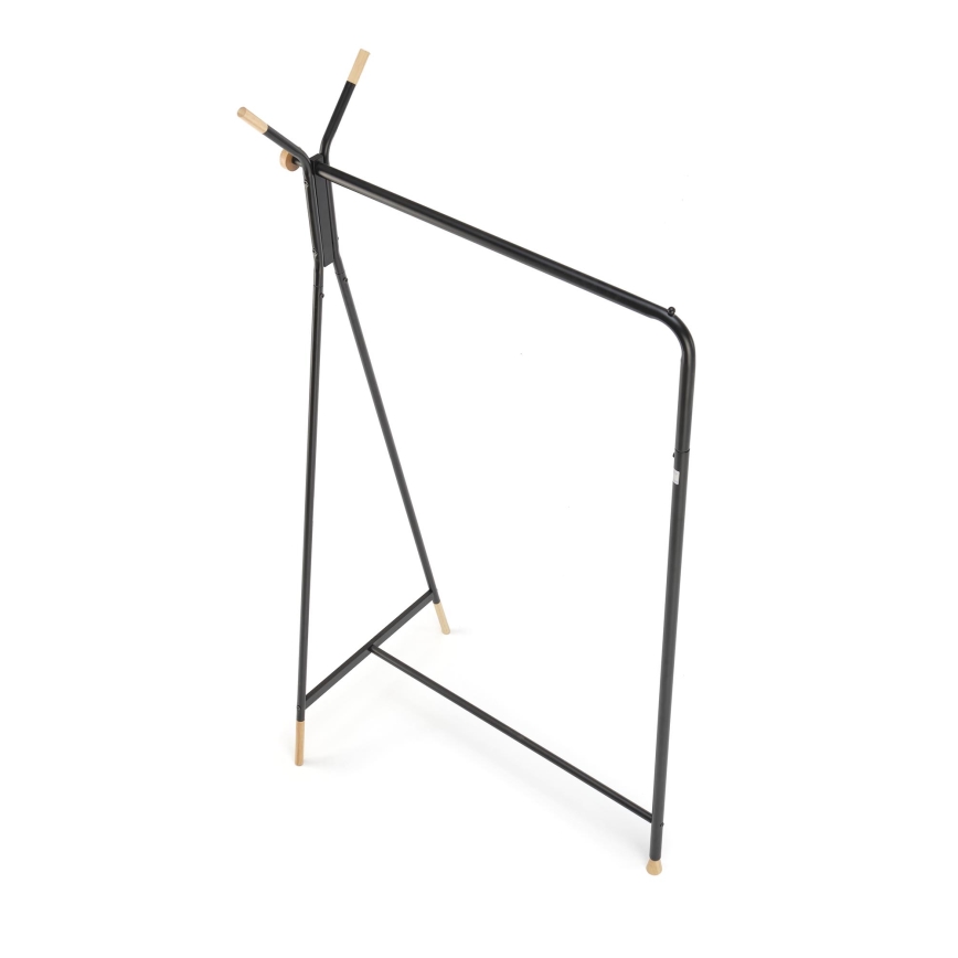 Álló fogas 165x91 cm CHENE fekete/bézs