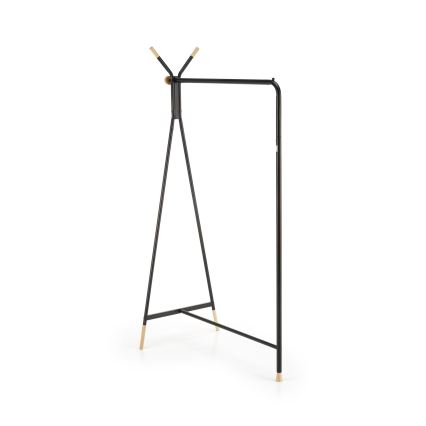 Álló fogas 165x91 cm CHENE fekete/bézs