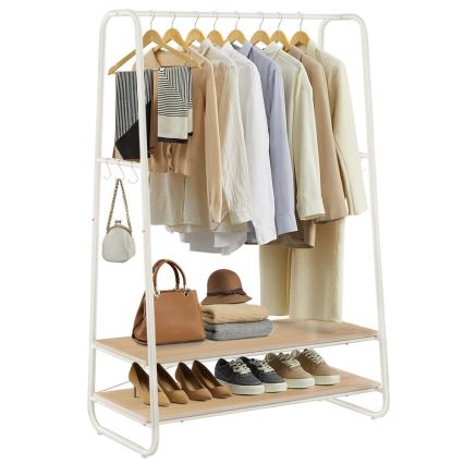 Álló fogas LINEA fehér/barna