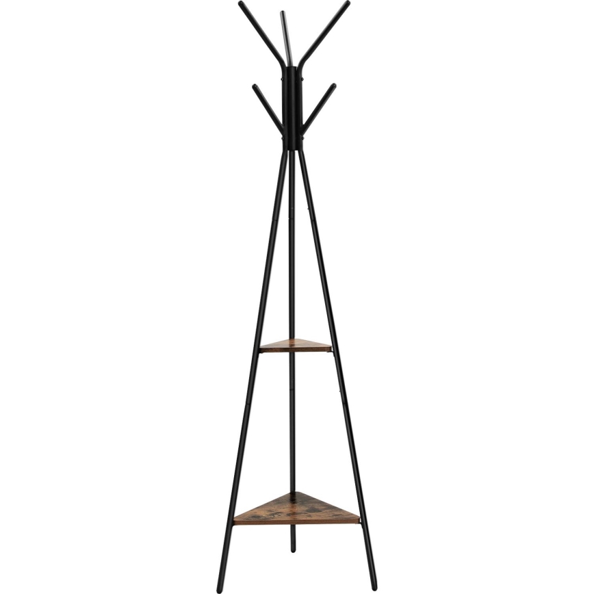 Álló fogas LINEA fekete/barna