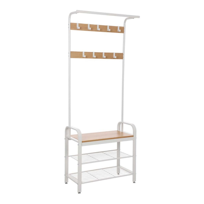 Álló fogas NAVOR barna/fehér