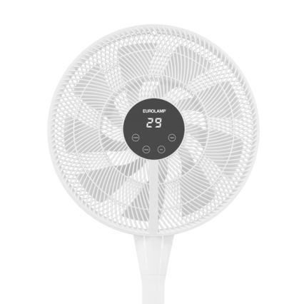 Álló ventilátor 25W/230V 130 cm fehér + távirányító