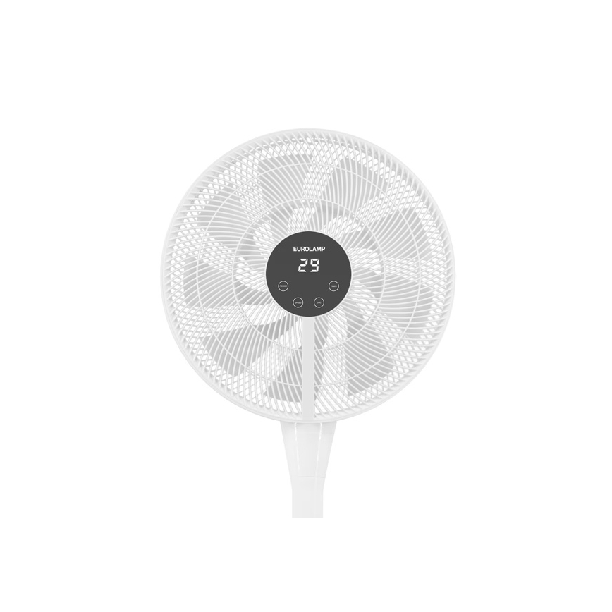Álló ventilátor 25W/230V 130 cm fehér + távirányító