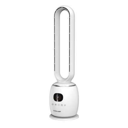 Álló ventilátor 30W/230V 102 cm fehér + távirányító