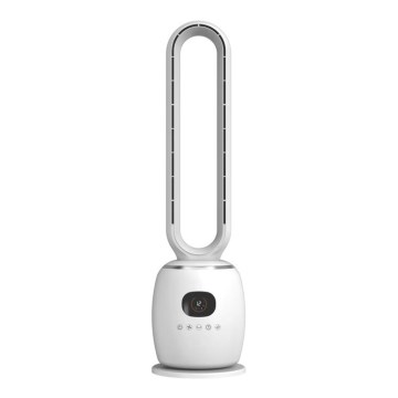 Álló ventilátor 30W/230V 86 cm fehér + távirányító