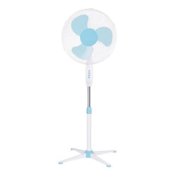 Álló ventilátor 60W/230V 125 cm fehér/kék