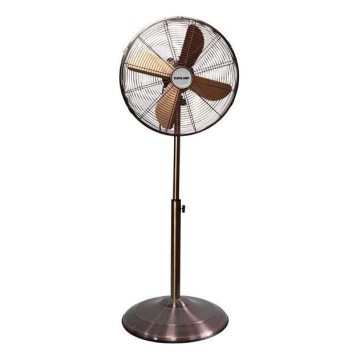 Álló ventilátor 60W/230V, Ø 40 cm, rézszínű