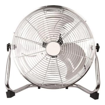 Álló ventilátor 90 W/230 V, átm. 40 cm, fényes króm